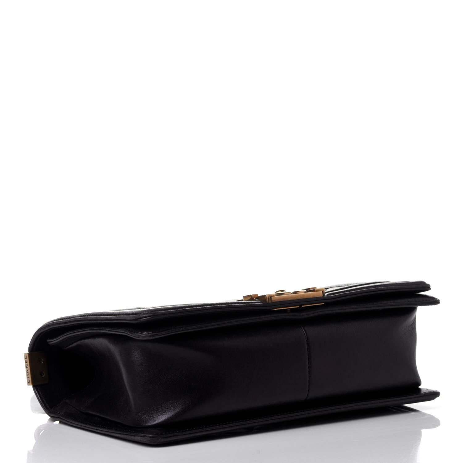 Chanel Lambskin Quilted Medium Boy Flap Black 4 of 6