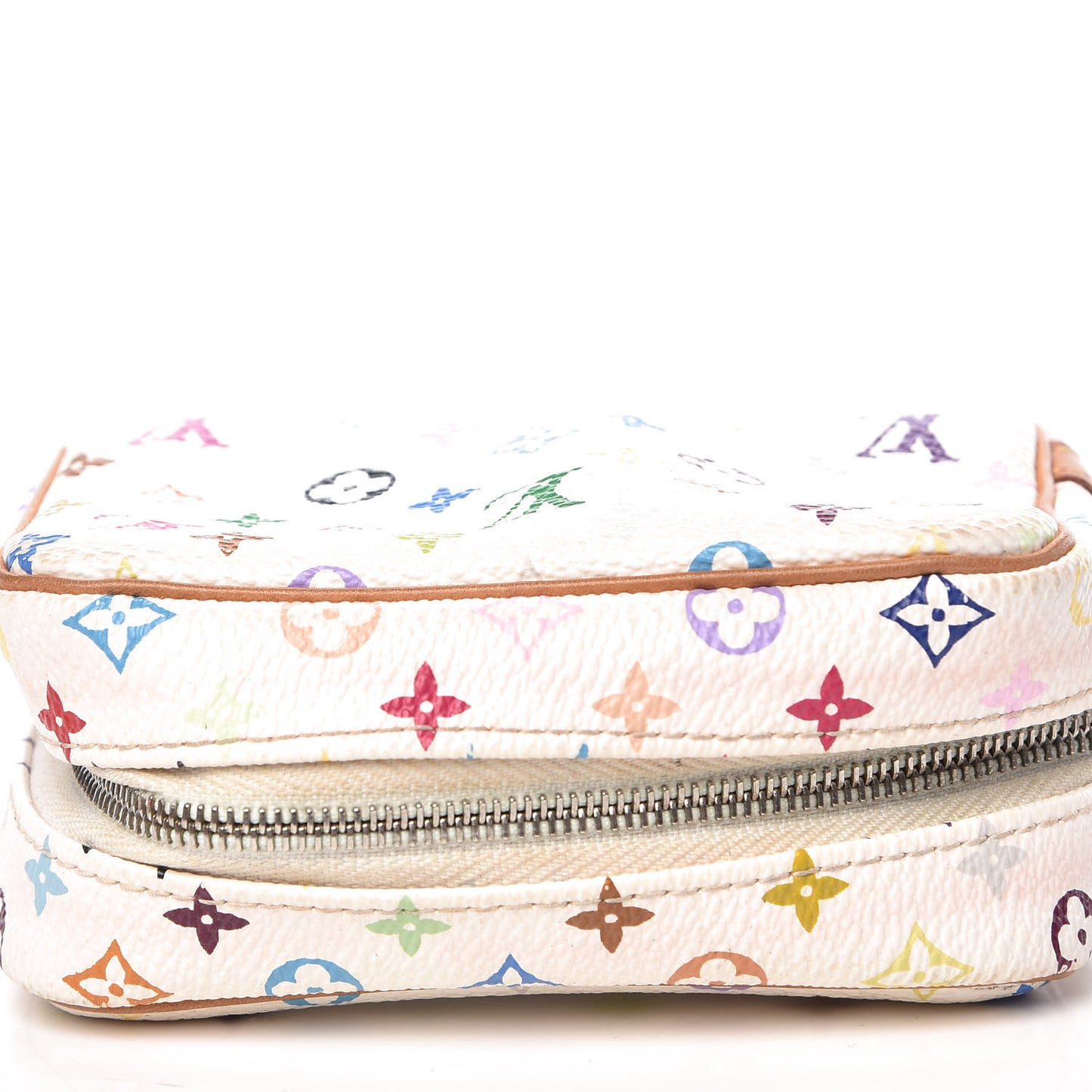 Monogram Multicolor Trousse Wapity White