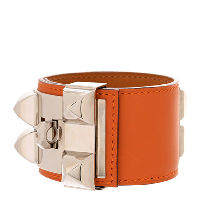 Hermes Swift Collier de Chien CDC Bracelet S Orange 3 of 5
