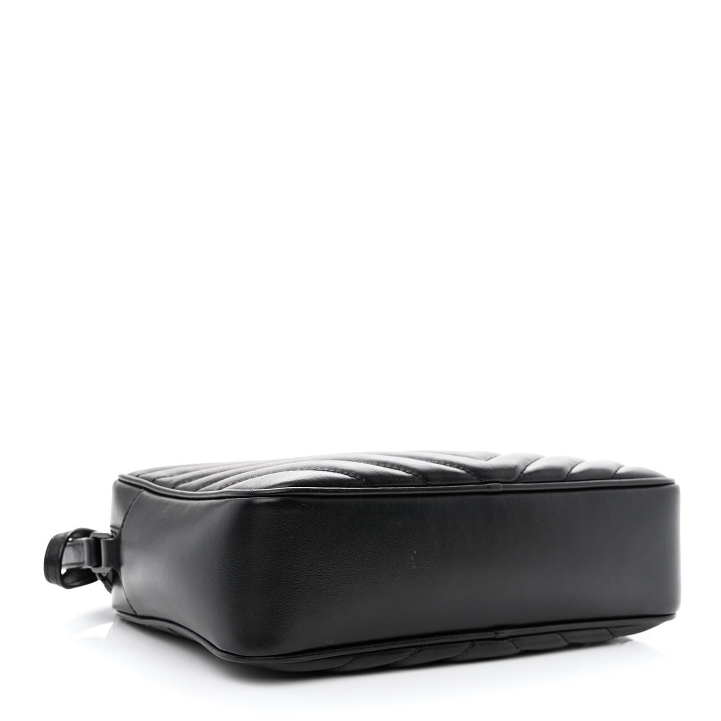 Calfskin Matelasse Monogram Monochrome Lou Camera Bag Black