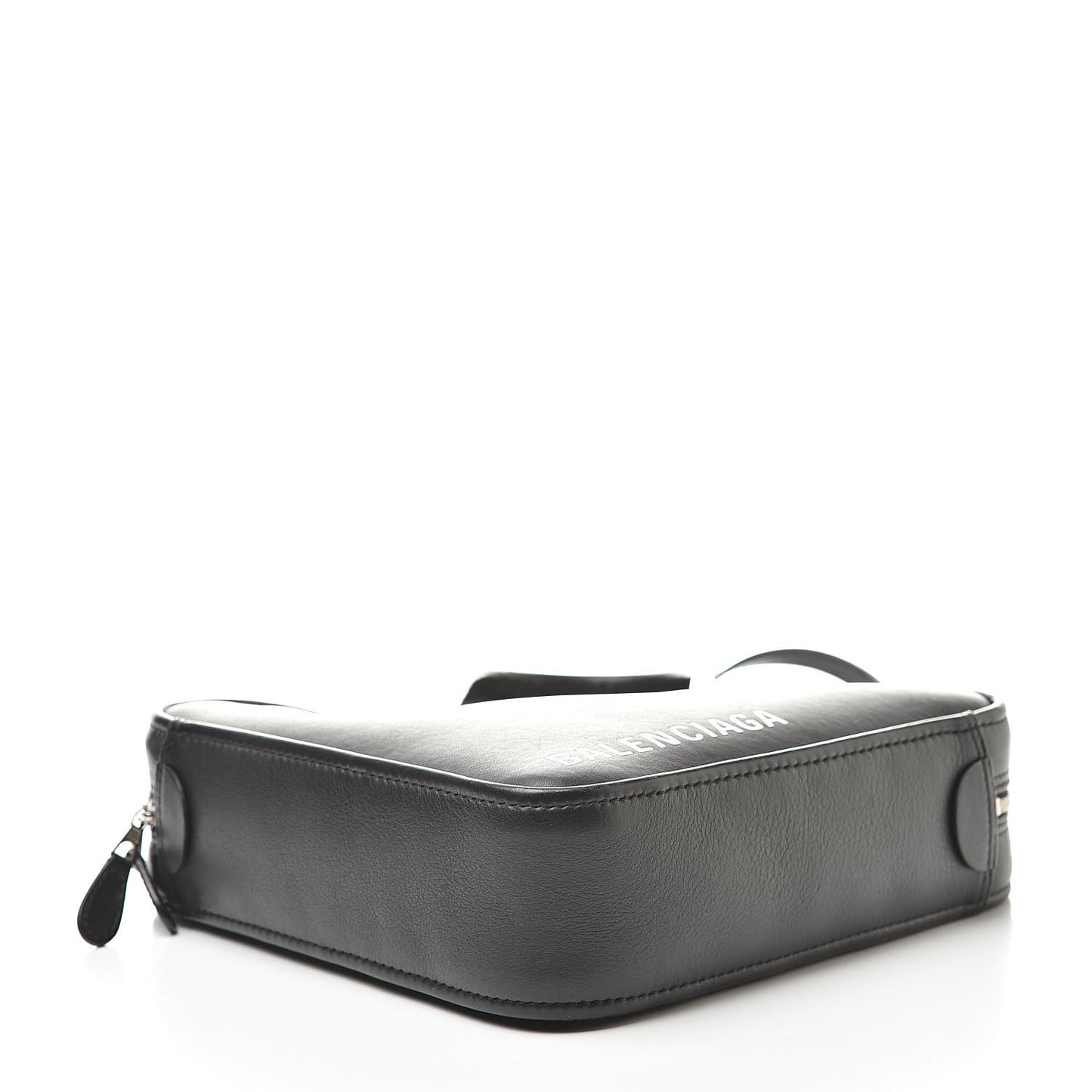 Calfskin XS Triangle Duffle Black