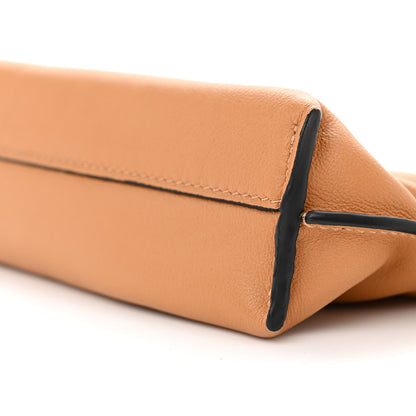Loewe Calfskin Nano Flamenco Knot Clutch Warm Desert 9 of 9