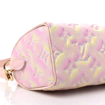 Louis Vuitton Empreinte Monogram Summer Stardust Nano Speedy Pink 7 of 9