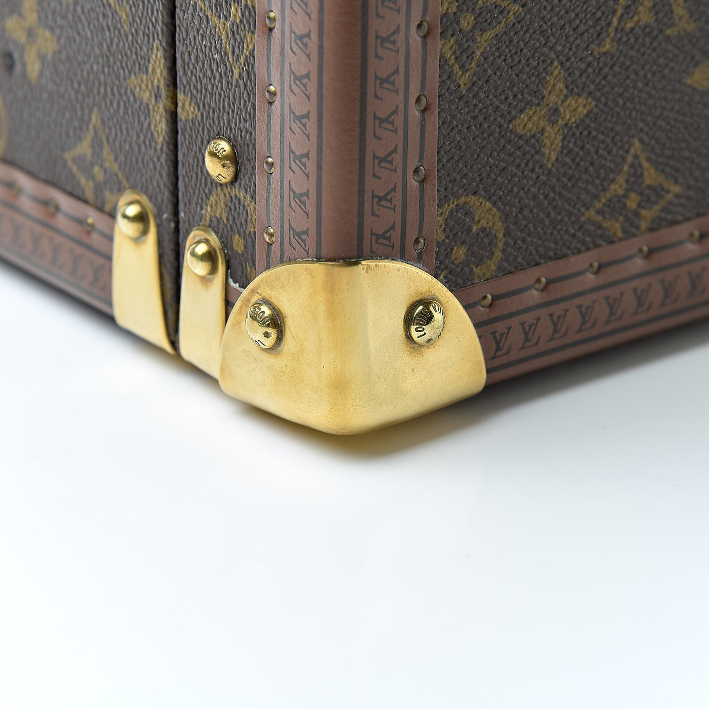 Monogram Boite Flacons Beauty Train Trunk Case