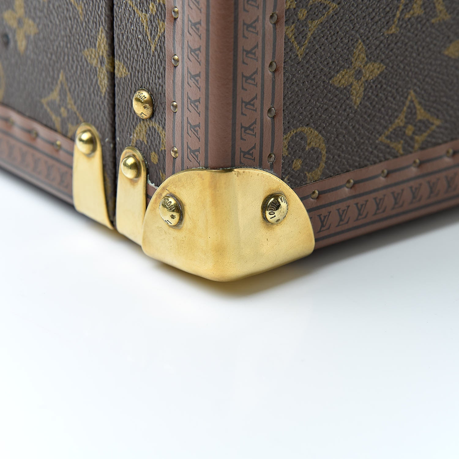 Louis Vuitton Monogram Boite Flacons Beauty Train Trunk Case 20 of 25