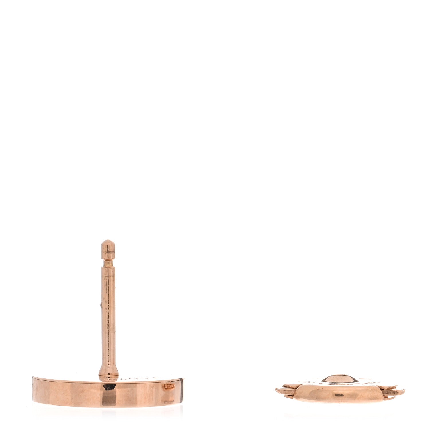 Bulgari 18K Rose Gold Diamond BVLGARI BVLGARI Single Stud Earring 3 of 5