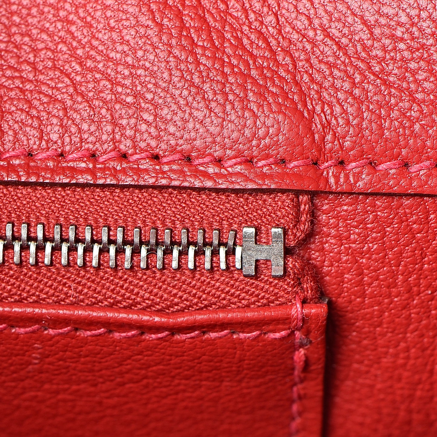 Epsom Birkin 35 Rouge Casaque