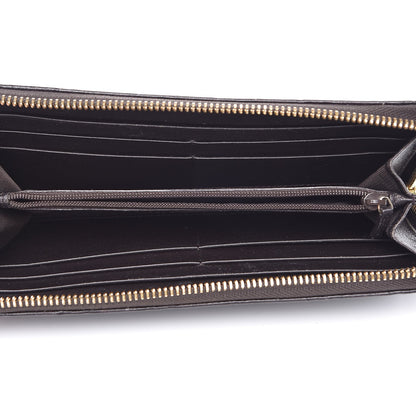 Gucci Guccissima Vitello Tender Donna Long Wallet Testa di Moro 5 of 12