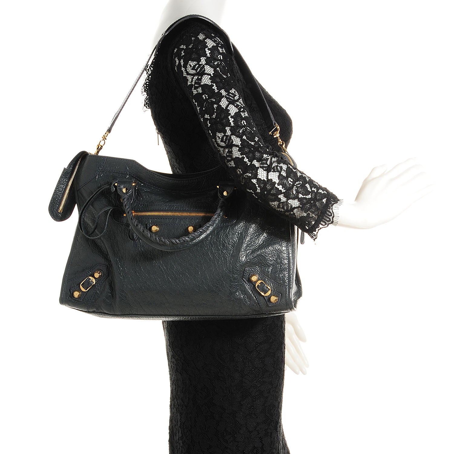Balenciaga Agneau Giant 12 Gold Hardware City Anthracite 2 of 15