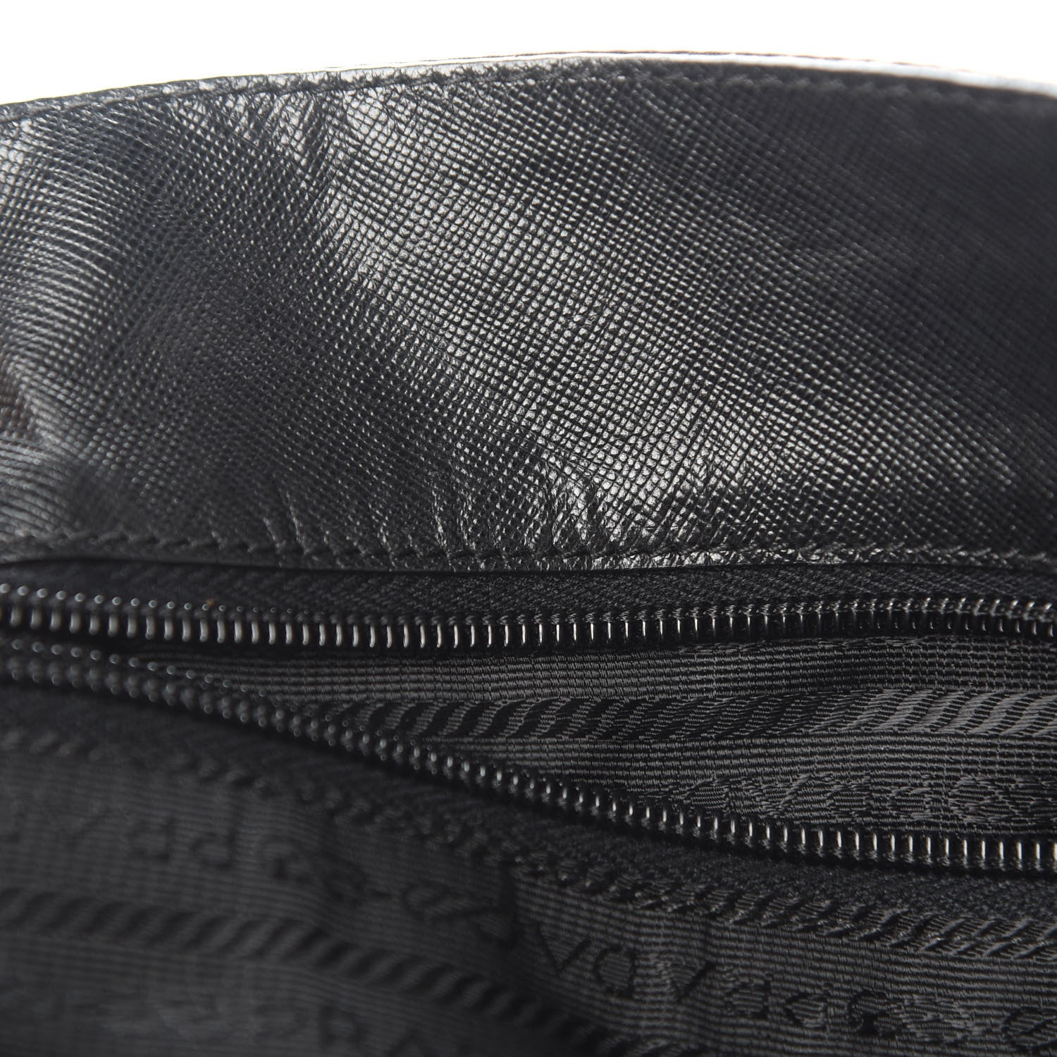 Prada Tessuto Nylon Saffiano Briefcase Black 12 of 12