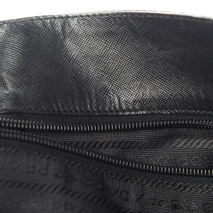 Prada Tessuto Nylon Saffiano Briefcase Black 12 of 12
