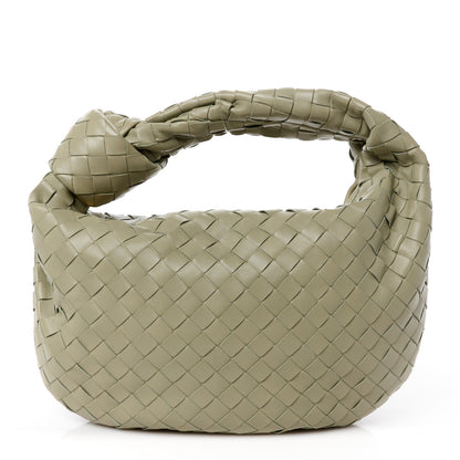 Bottega Veneta Nappa Intrecciato Teen Jodie Hobo Travertine 1 of 12