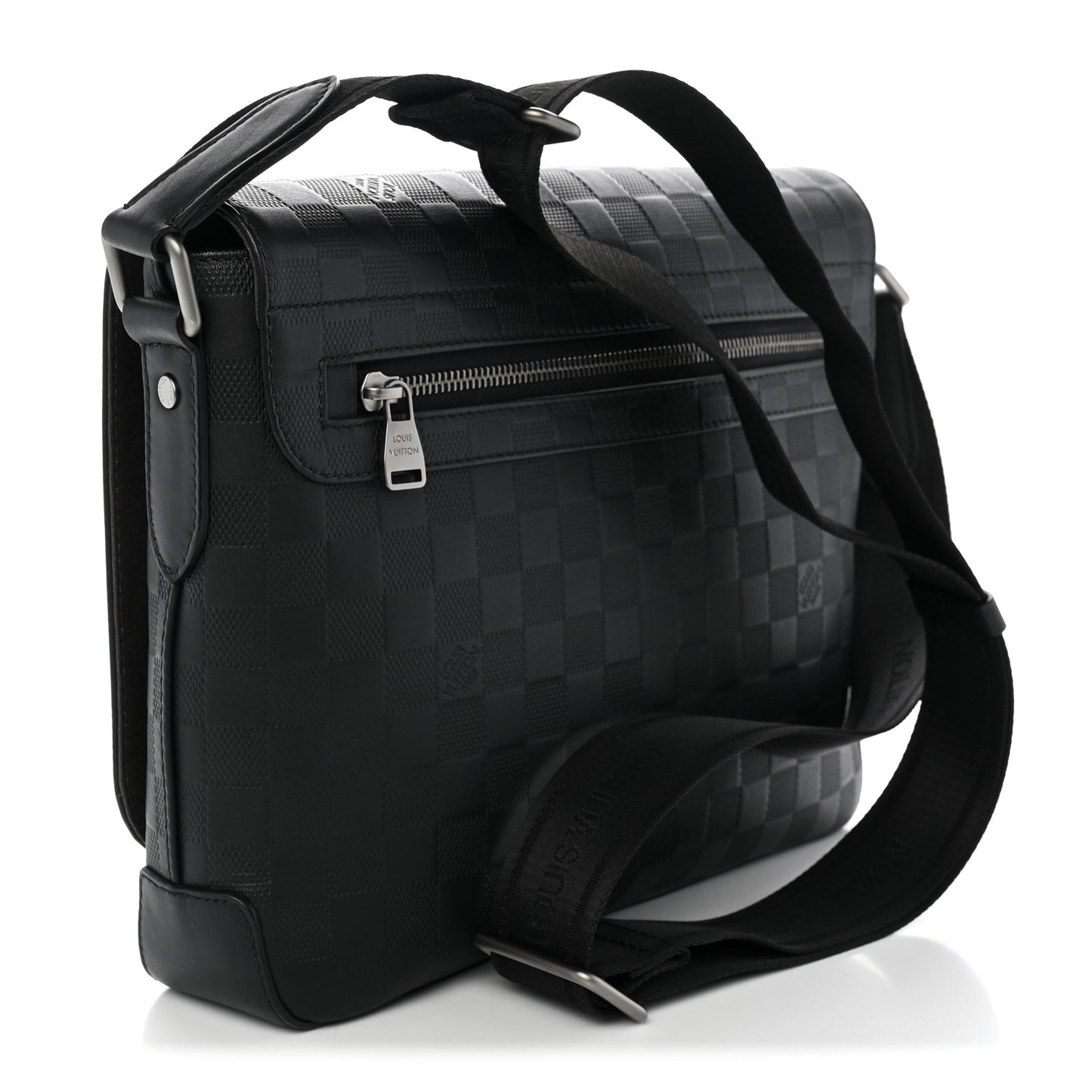 Damier Infini District Messenger Onyx