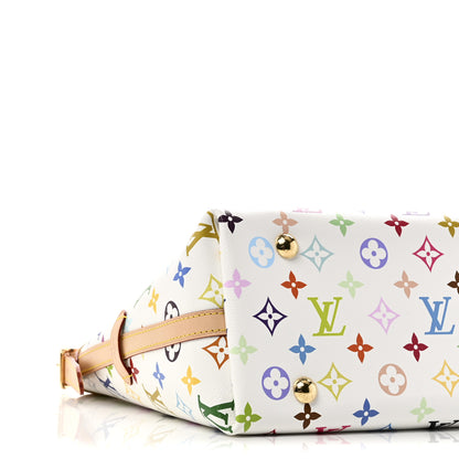 Louis Vuitton LV x TM Monogram Multicolor CarryAll PM White 9 of 10