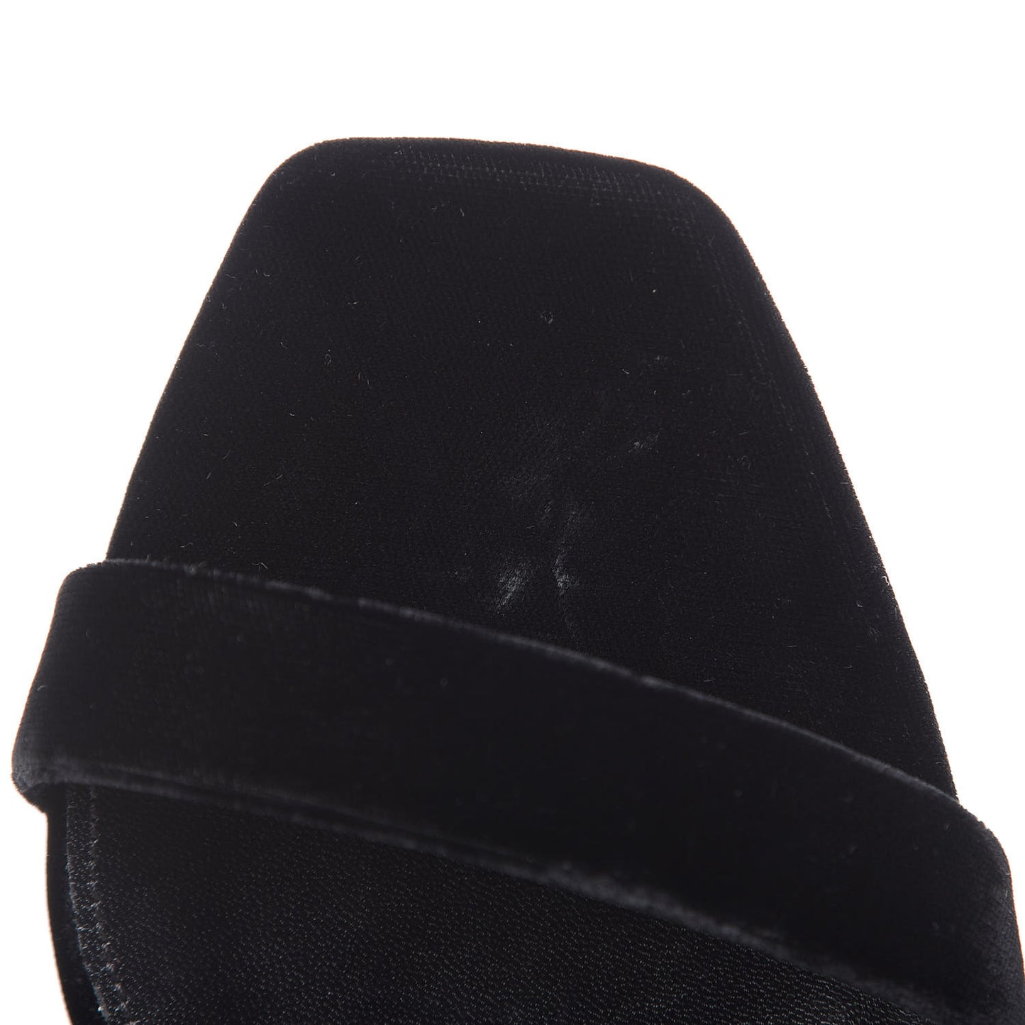 Velvet Amber 105 Ankle Strap Sandals 40 Black