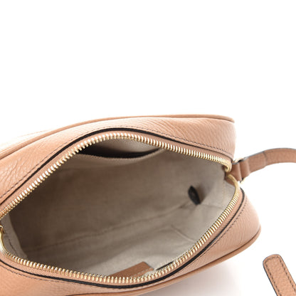 Gucci Pebbled Calfskin Small Soho Disco Bag Rose Beige 5 of 10