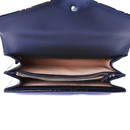 Gucci Velvet GG Monogram Small Dionysus Shoulder Bag Blue Black 6 of 8