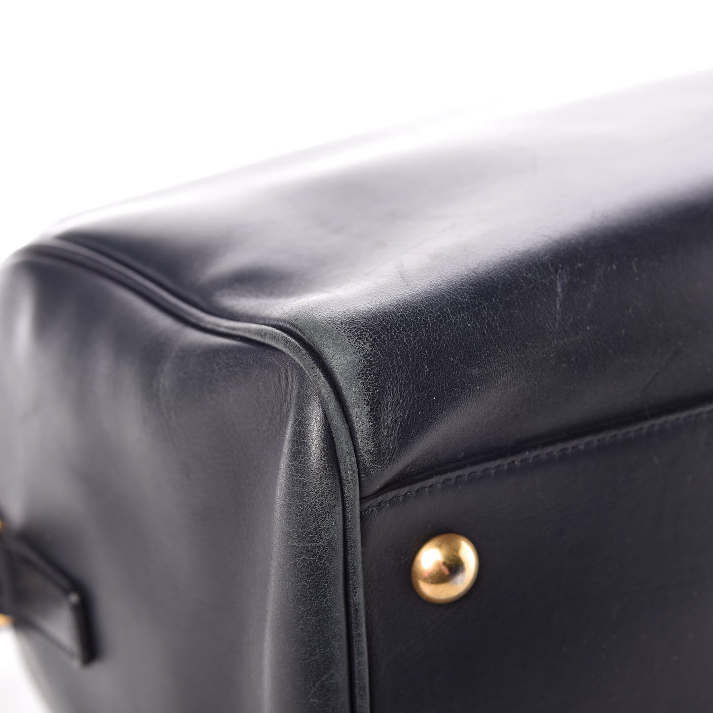 Calfskin Classic Duffle 6 Marine