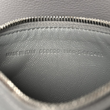 Balenciaga Calfskin Logo Embossed Small Tool 2.0 North-South Tote Balenciaga Grey 12 of 15
