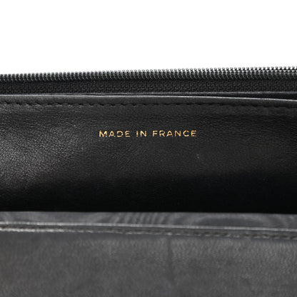 Chanel Caviar Timeless CC Wallet On Chain WOC Black 7 of 14
