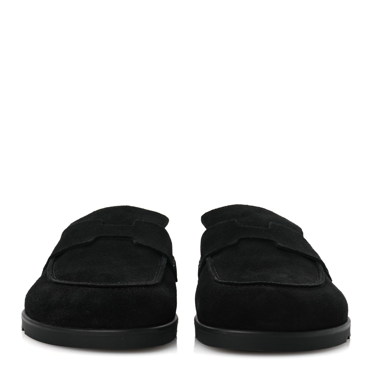 Suede Calfskin Go Mules 39 Black