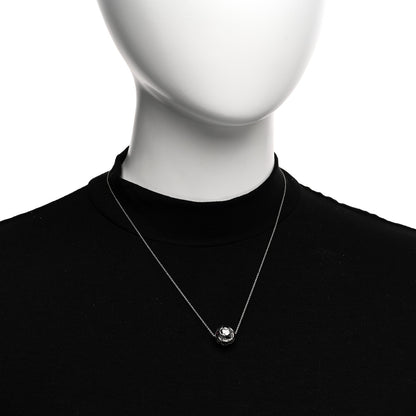 Roberto Coin 18K White Gold Black Diamond Soccer Ball Pendant Necklace 2 of 4