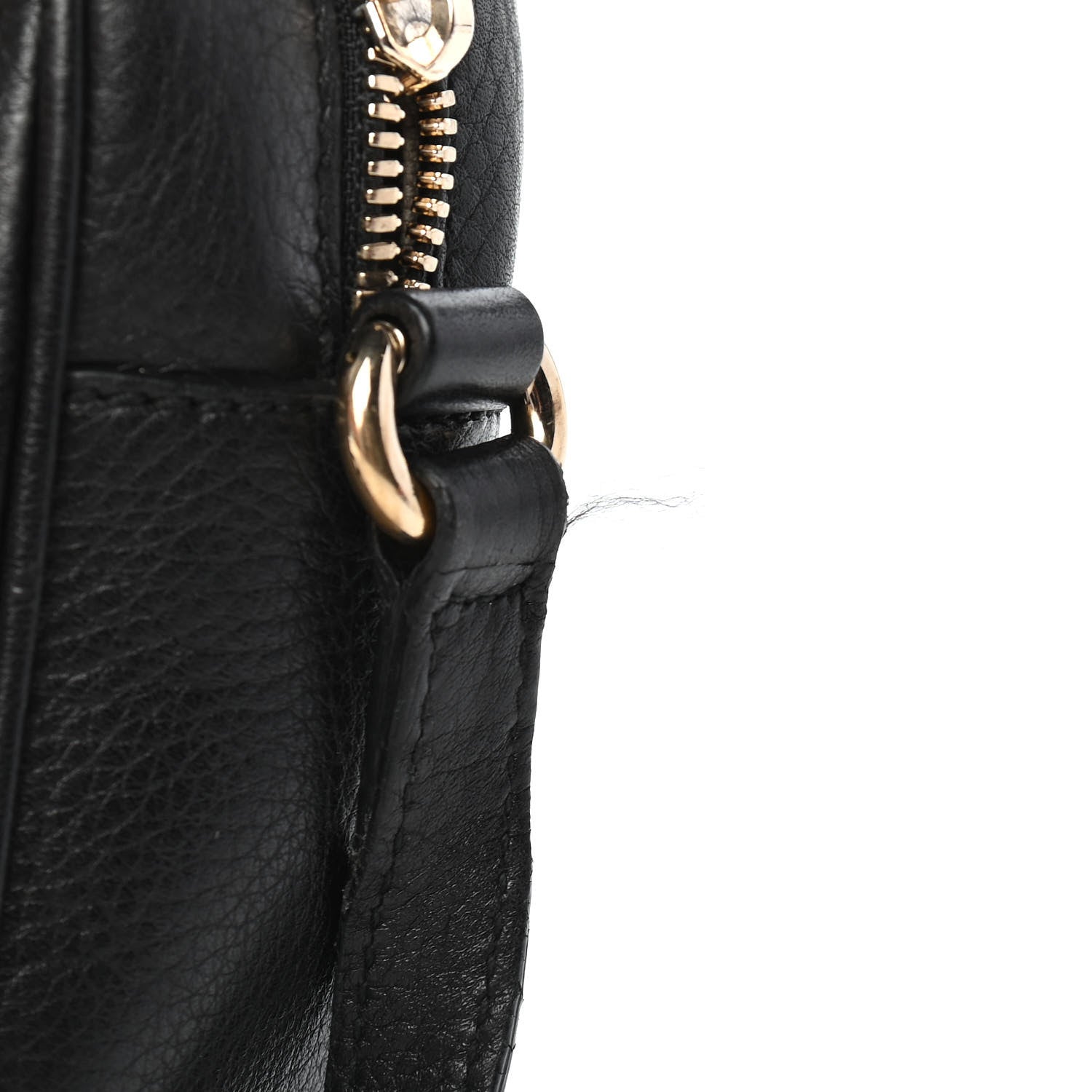 Gucci Pebbled Calfskin Small Soho Disco Bag Black 10 of 11