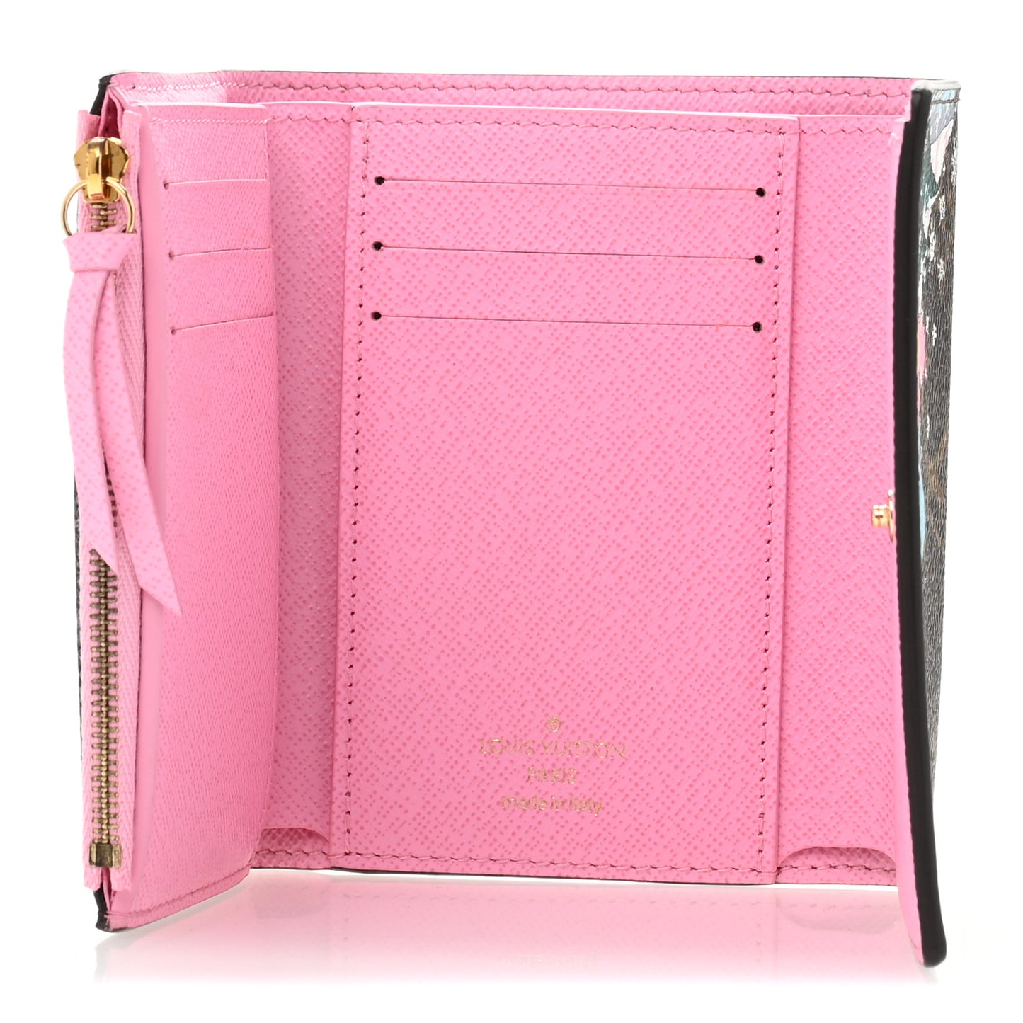 Monogram 2023 Christmas Animation Alpine Victorine Wallet Wisteria Pink