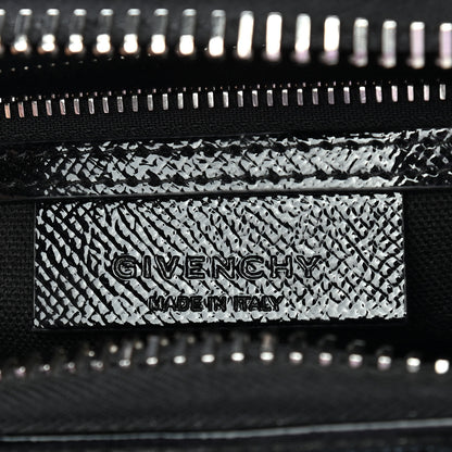 Givenchy Textured Patent Calfskin Mini Antigona Black 6 of 8