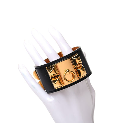 Hermes Box Collier De Chien CDC Bracelet T3 Black 2 of 5