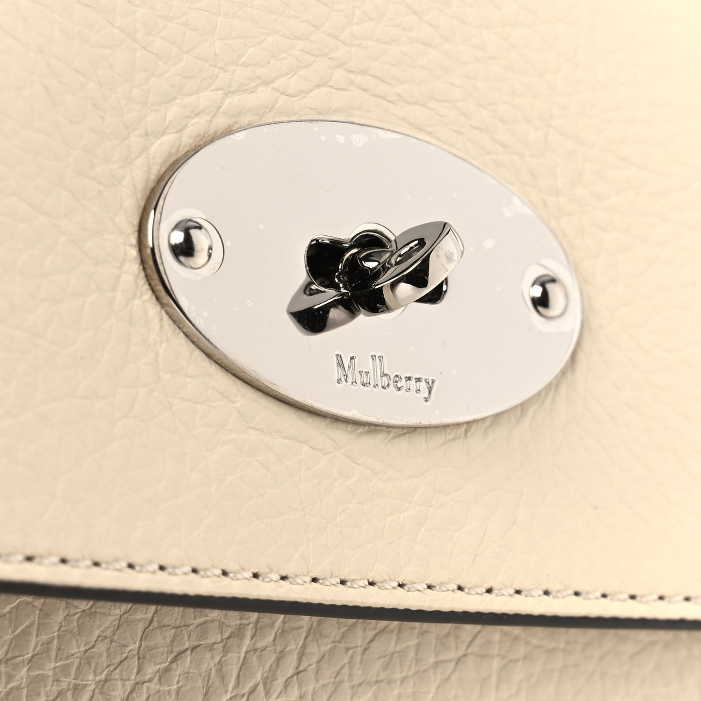 Grain Calfskin Small New Antony Messenger Crossbody Eggshell