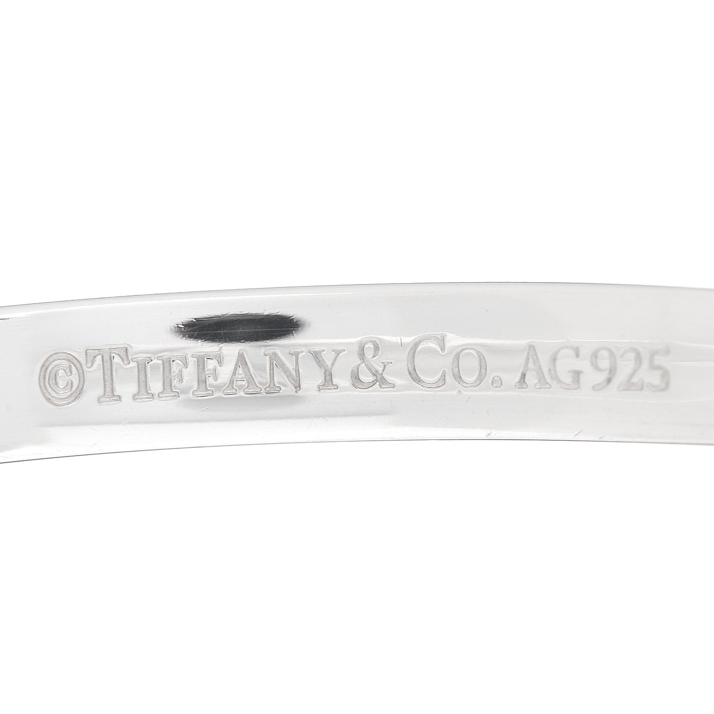 Sterling Silver Narrow 1837 Cuff Bracelet