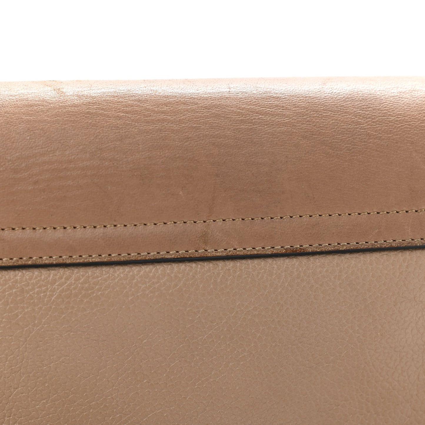 Goatskin Small Faye Shoulder Bag Tan