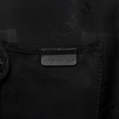 Burberry Prorsum Calfskin Quilted Country Animal Satchel Black 9 of 17
