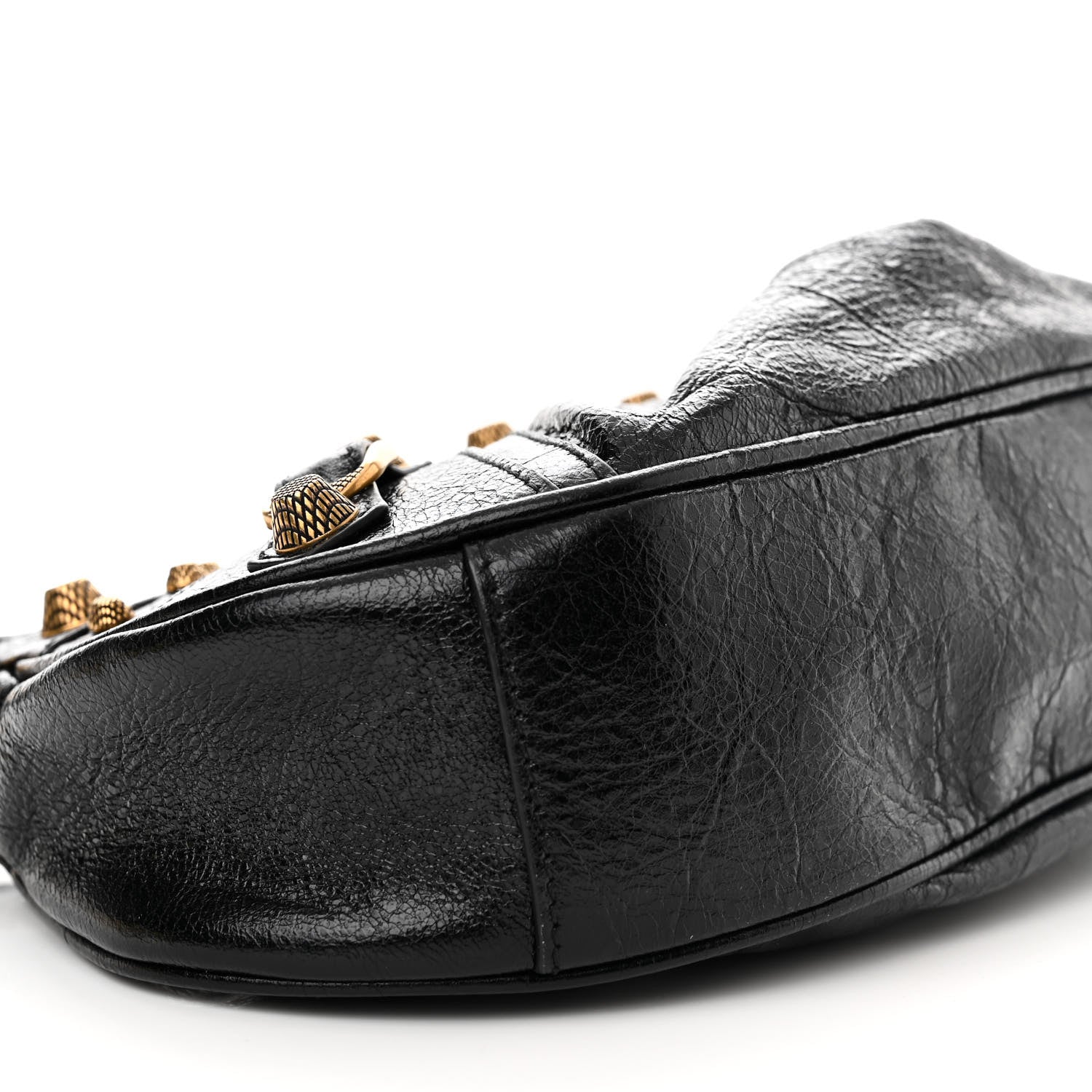 Balenciaga Agneau Arena Le Cagole Shoulder Bag XS Black 9 of 10