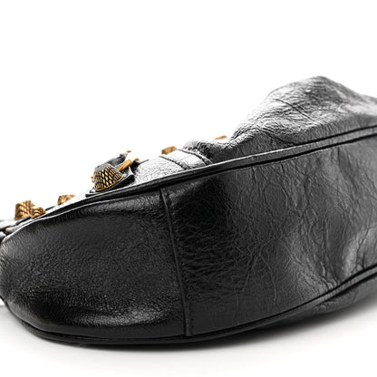 Balenciaga Agneau Arena Le Cagole Shoulder Bag XS Black 9 of 10
