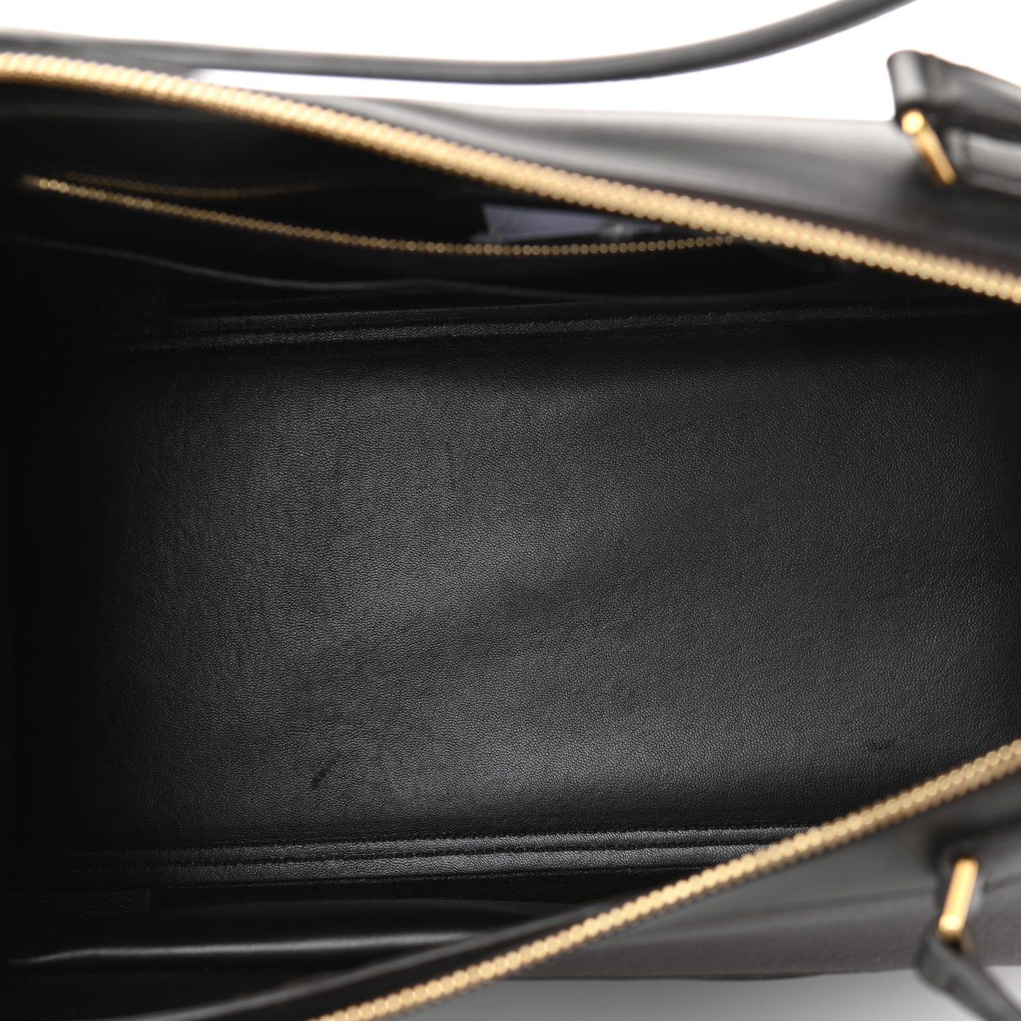 Goatskin Smooth Calfskin Medium Ring Bag Dark Taupe