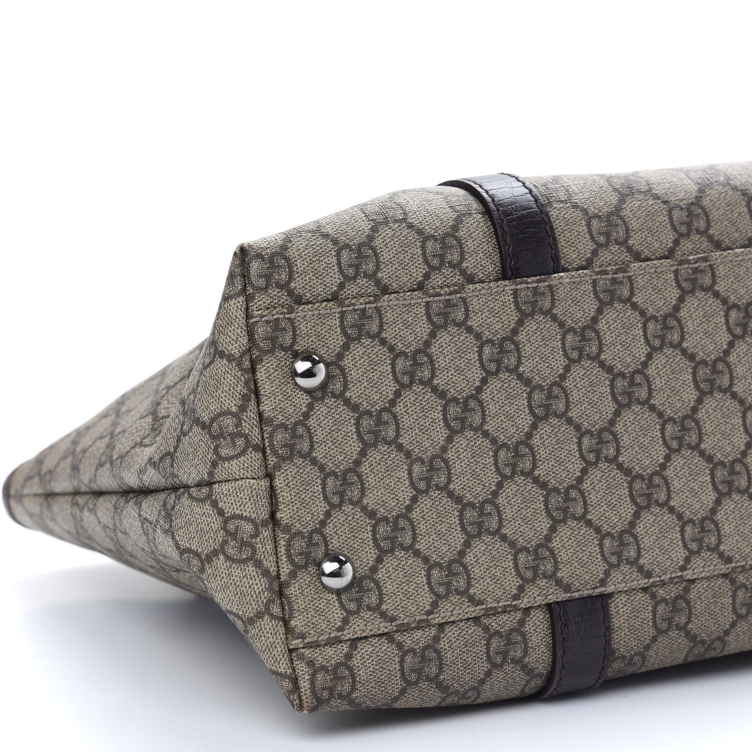 Gucci GG Plus Monogram Medium Joy Tote Dark Brown 7 of 9
