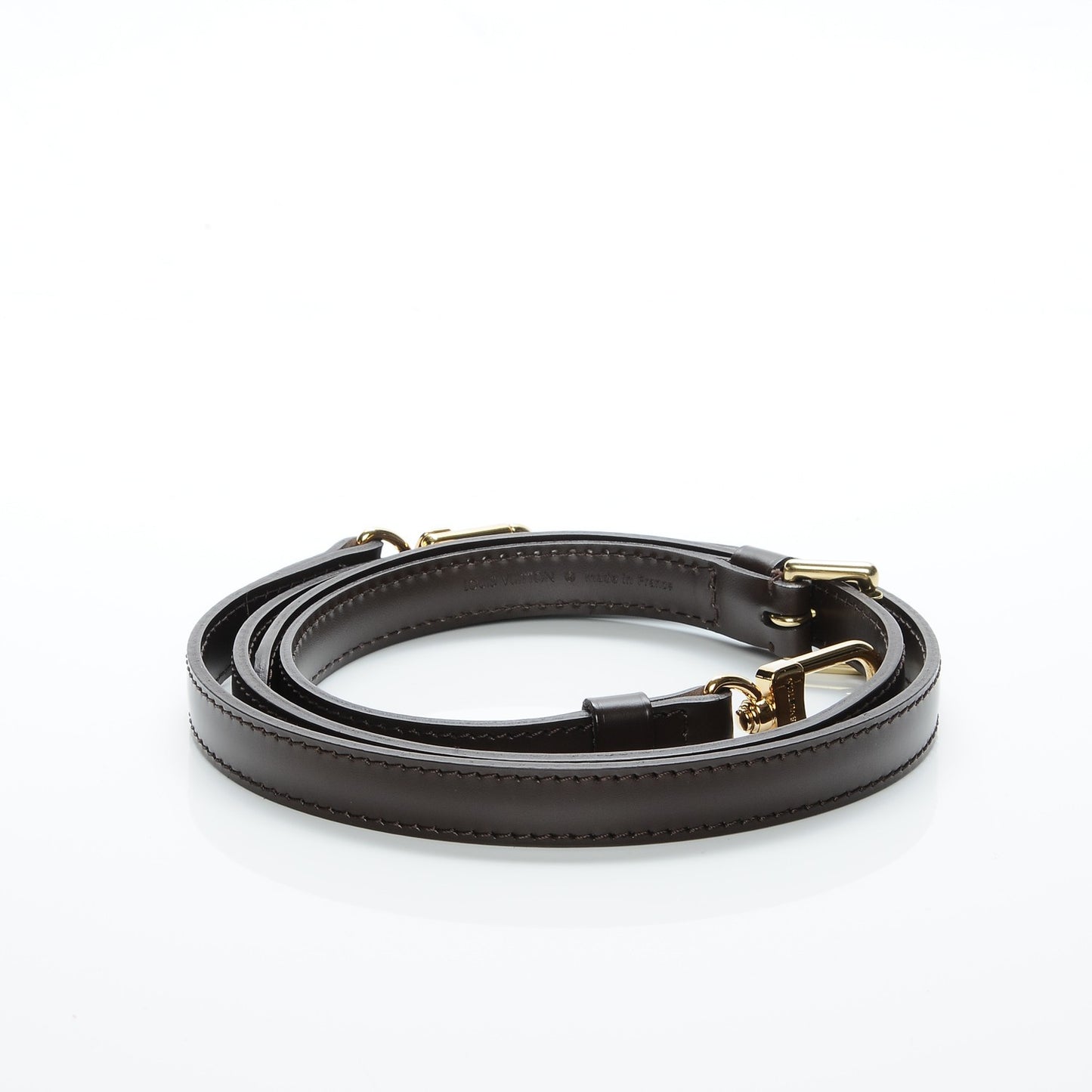 Calfskin 16mm Adjustable Shoulder Strap Brown