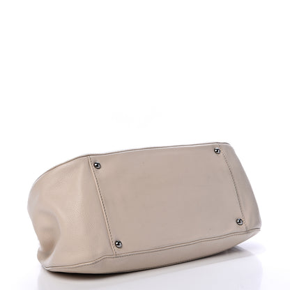 Chanel Caviar Quilted Mademoiselle Flap Bag Light Beige 3 of 21