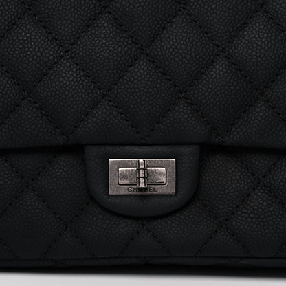 Chanel Iridescent Caviar Quilted 2.55 Reissue 226 Flap Black 8 of 11