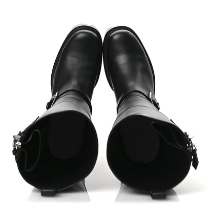 Hermes Calfskin Jaime Boots 39 Black 2 of 11