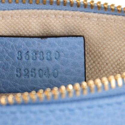 Gucci Dollar Calfskin Small Swing Pouch Mineral Blue 7 of 7