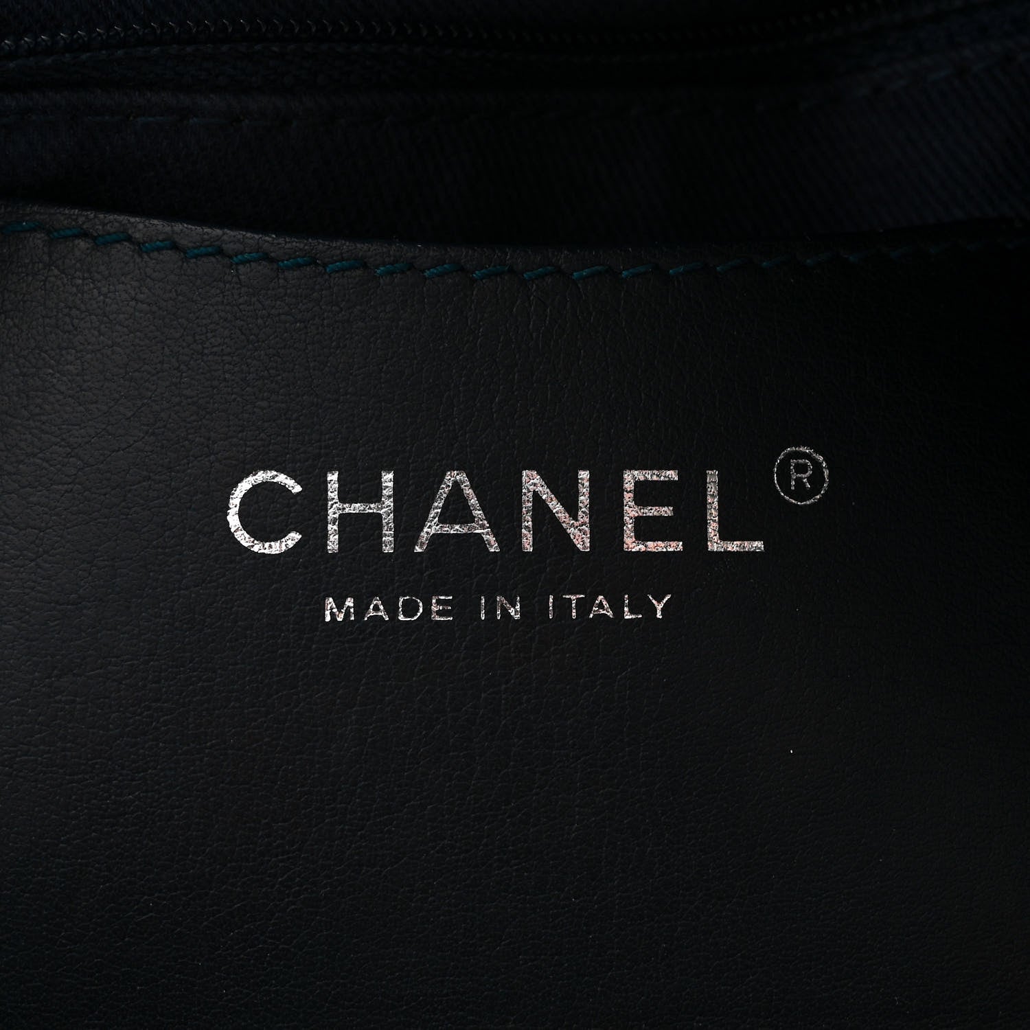 Chanel Denim Camellia Embroidered Medium Just Mademoiselle Blue 7 of 11