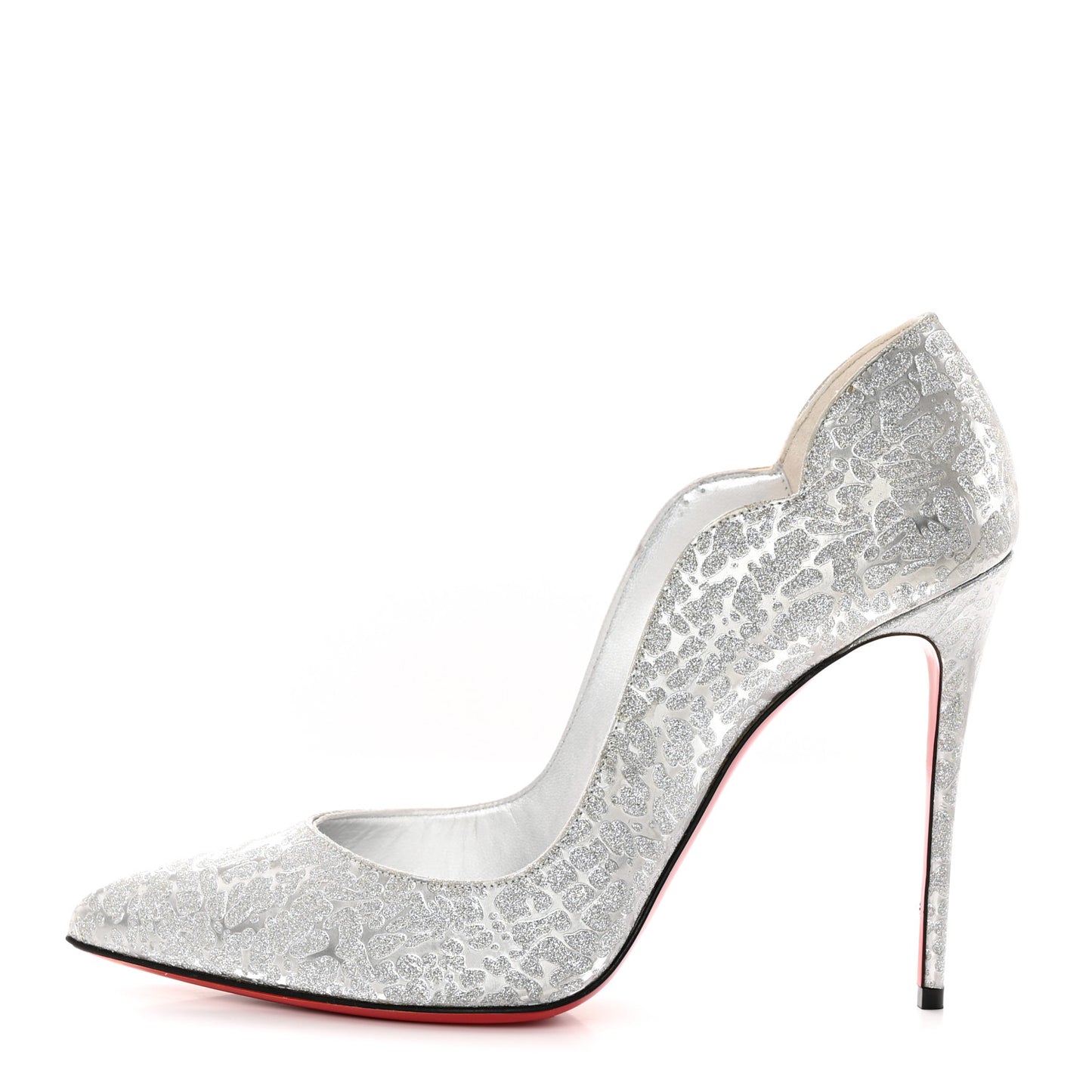 Glitter Specchio Hot Chick 100 Pumps 40.5 Silver
