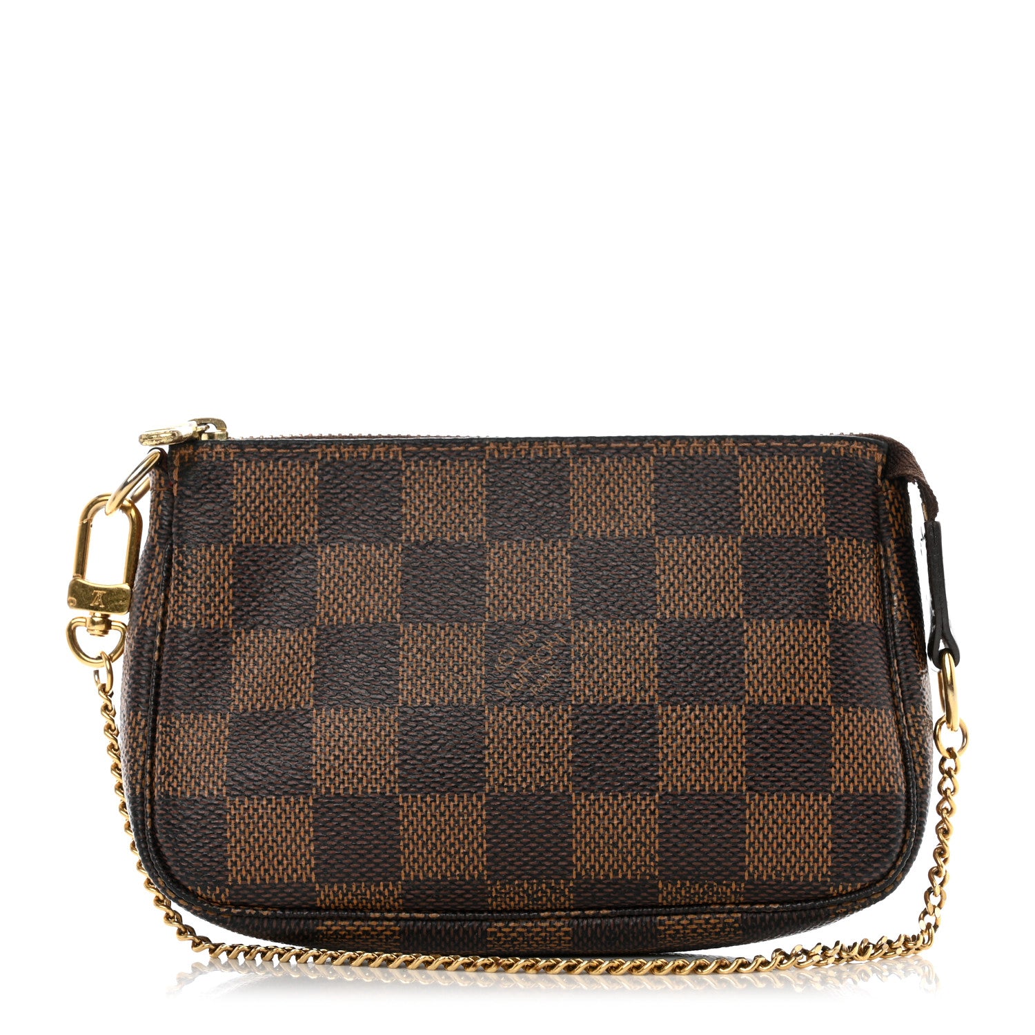 Louis Vuitton LOUIS VUITTON Damier Ebene Mini Pochette Accessories 1 of 8