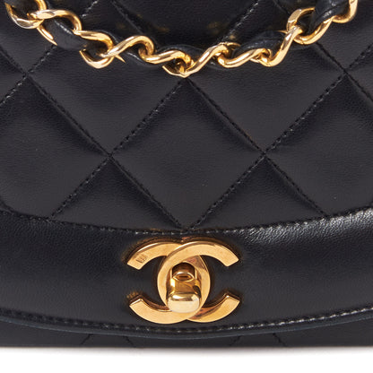 Chanel Lambskin Quilted Small Single Flap Black 8 of 10