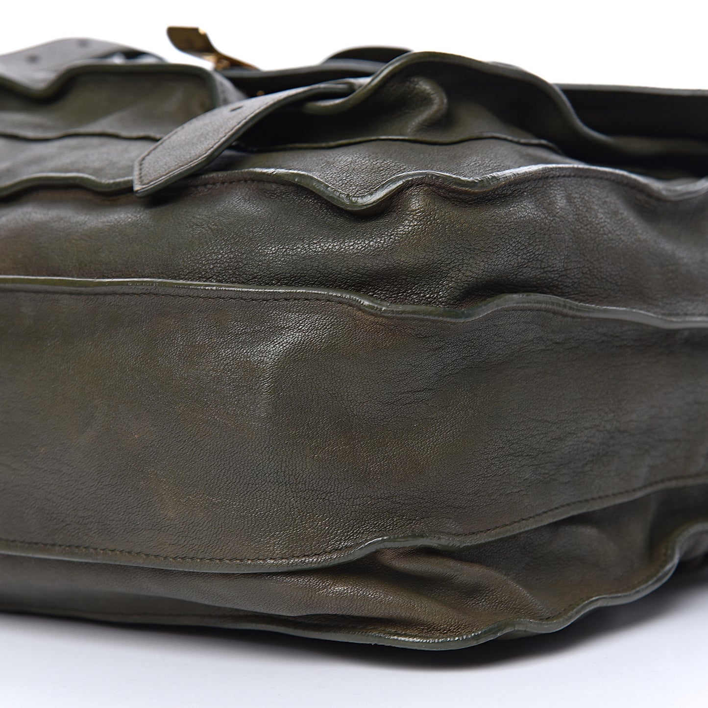 Lambskin Large PS1 Satchel Military