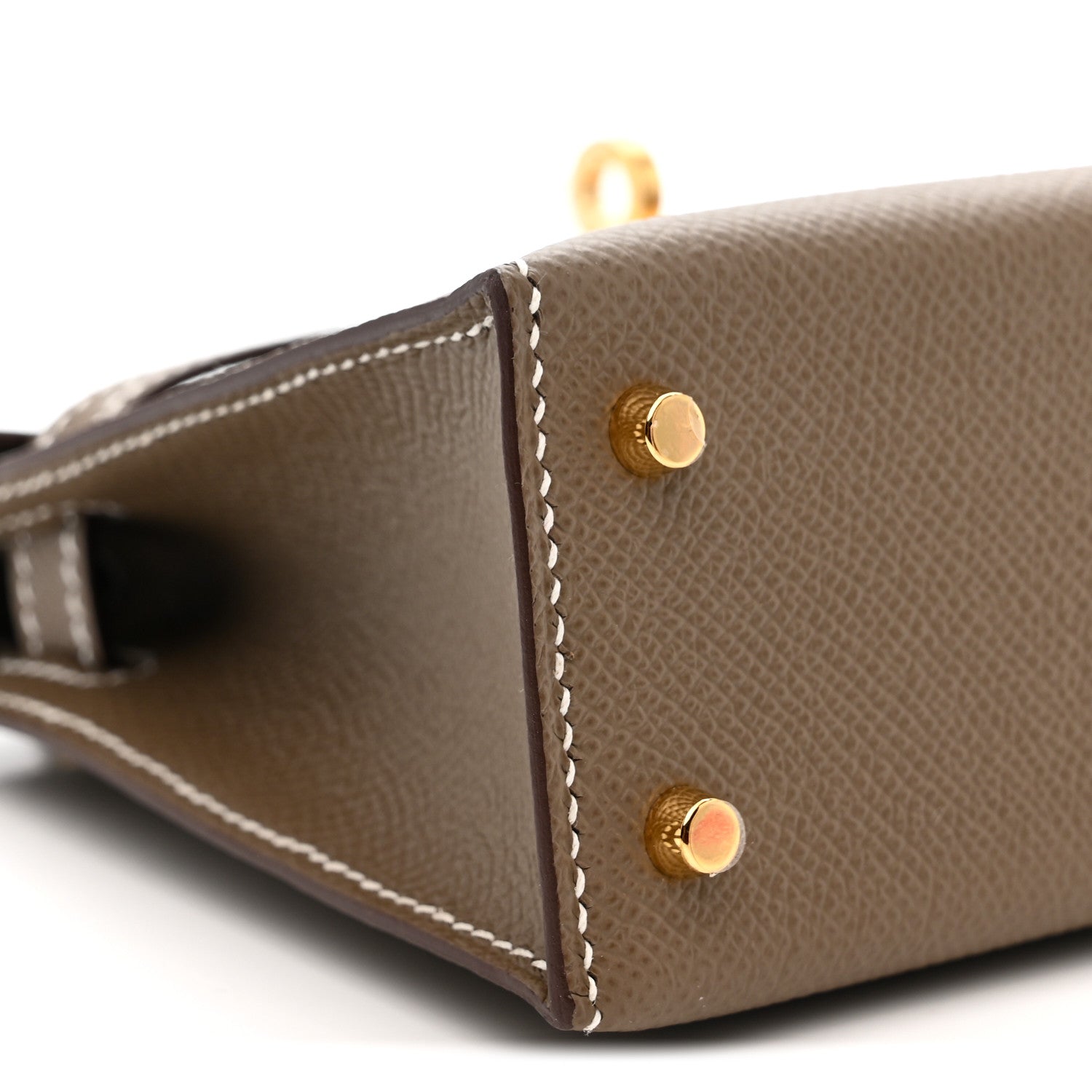 Hermes Epsom Mini Kelly Sellier 20 Etoupe 9 of 11