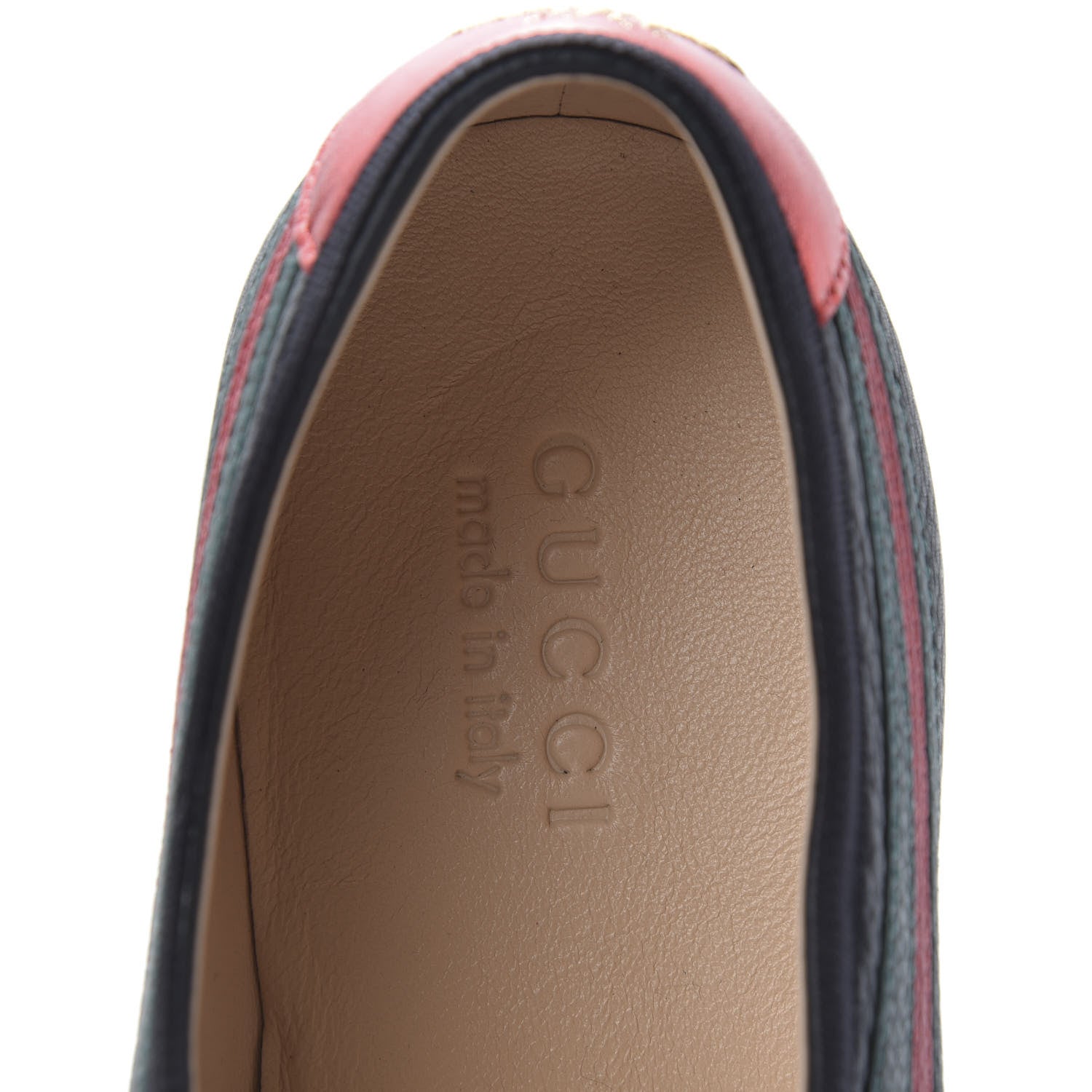 Gucci Calfskin Mens Web Falacer Sneakers 9.5 Black 8 of 9